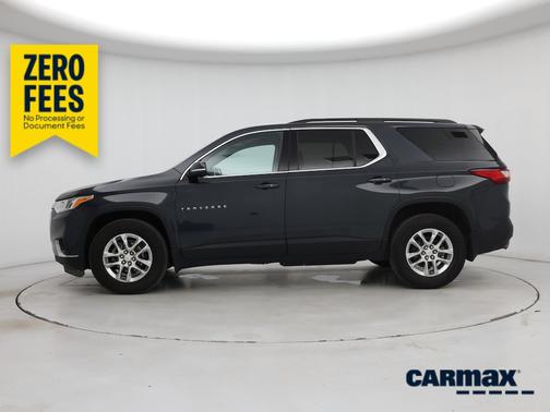 Gray 2021 Chevrolet Traverse LT Cloth