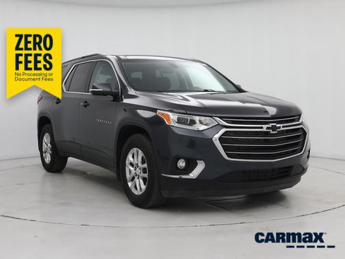 Gray 2021 Chevrolet Traverse LT Cloth