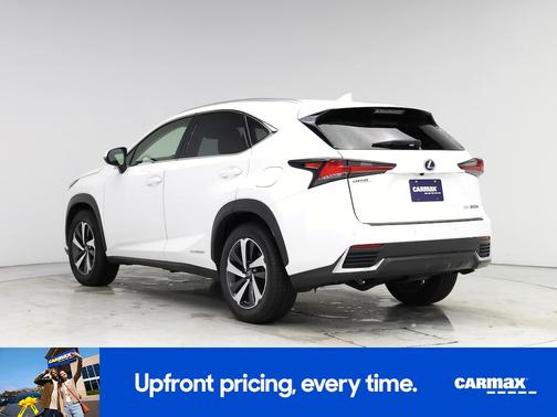 White 2020 Lexus NX 300h