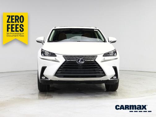 White 2020 Lexus NX 300h