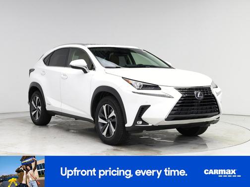 White 2020 Lexus NX 300h