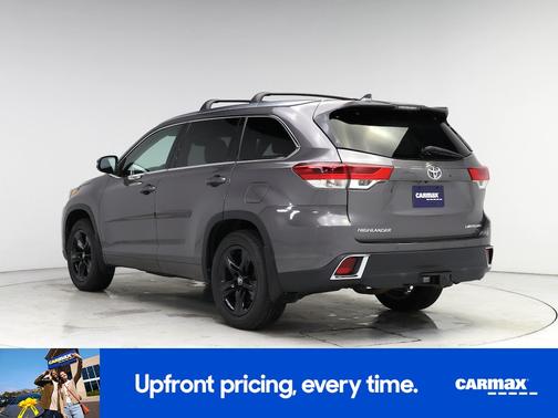 Gray 2017 Toyota Highlander Limited Platinum