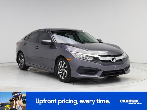 Gray 2016 Honda Civic EX