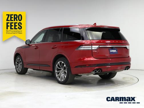 Red 2020 Lincoln Aviator Grand Touring