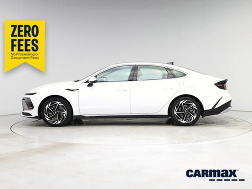 White 2024 Hyundai SONATA SEL