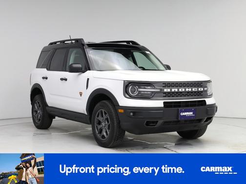 White 2022 Ford Bronco Sport Badlands