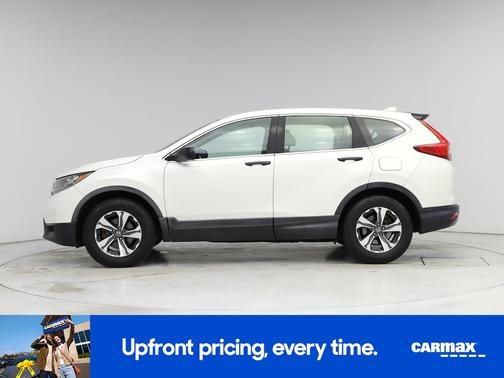 White 2018 Honda CR-V LX