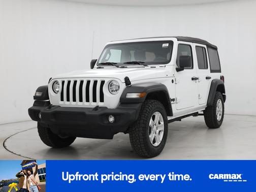 White 2022 Jeep Wrangler Unlimited Sport S