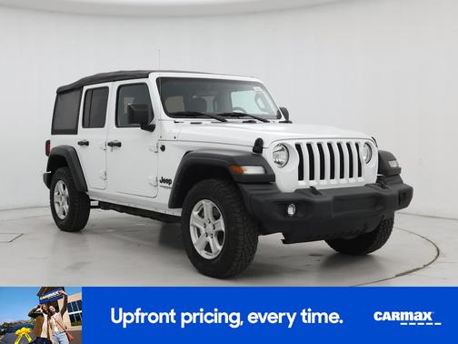 White 2022 Jeep Wrangler Unlimited Sport S