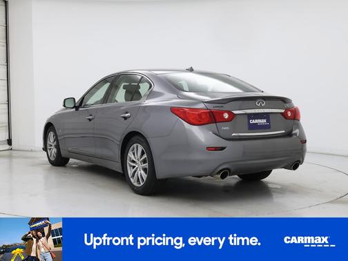 Gray 2014 INFINITI Q50 Premium