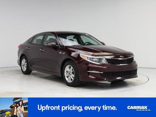 Burgundy 2018 Kia Optima LX