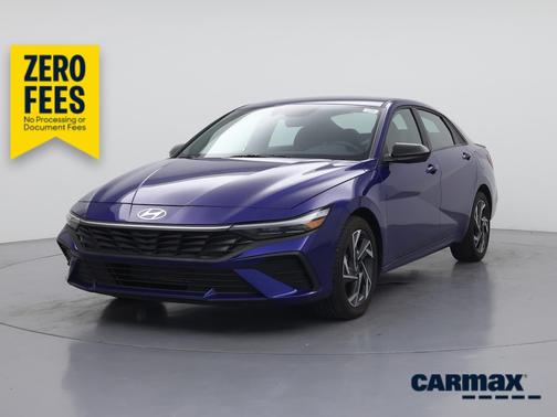 Blue 2025 Hyundai ELANTRA SEL Sport