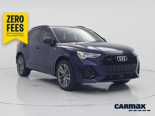 Blue 2021 Audi Q3 S-Line Premium Plus