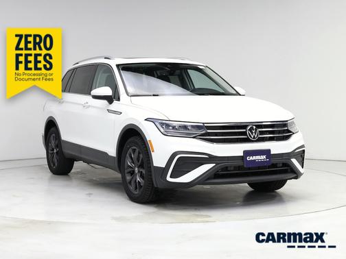 White 2022 Volkswagen Tiguan SE