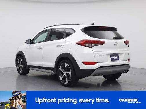White 2018 Hyundai TUCSON Limited