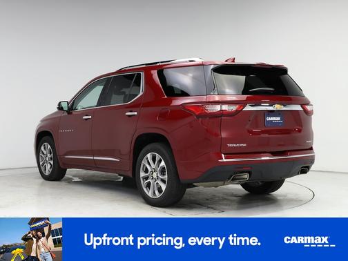 Red 2020 Chevrolet Traverse Premier