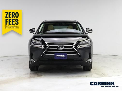 Black 2016 Lexus NX 200t