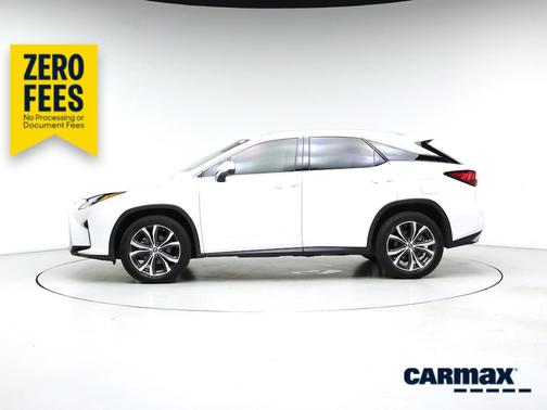 White 2018 Lexus RX 350