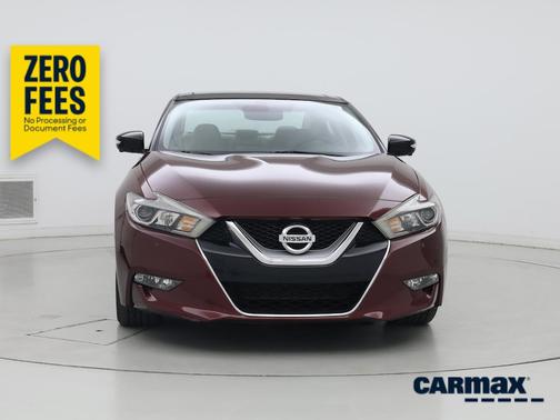 Burgundy 2017 Nissan Maxima Platinum