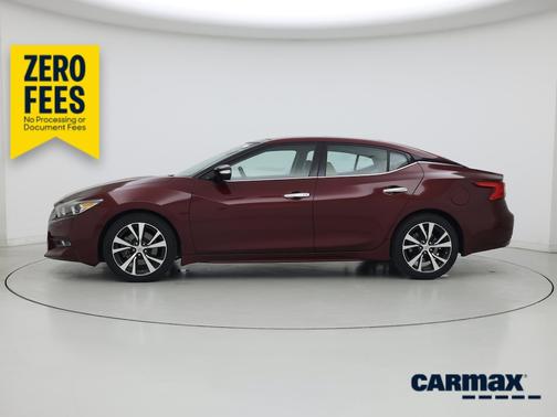 Burgundy 2017 Nissan Maxima Platinum