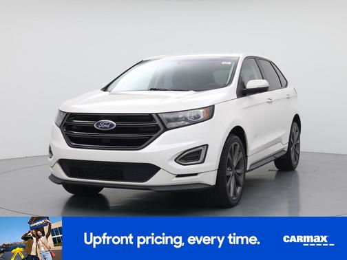 White 2018 Ford Edge Sport