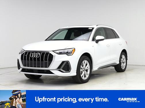 White 2021 Audi Q3 S-Line Premium