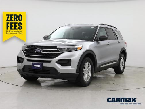 Silver 2023 Ford Explorer XLT