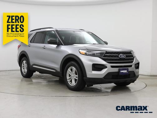 Silver 2023 Ford Explorer XLT
