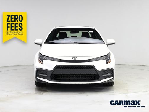 White 2022 Toyota Corolla XSE