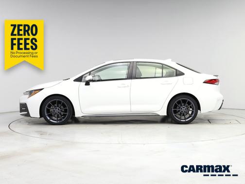 White 2022 Toyota Corolla XSE