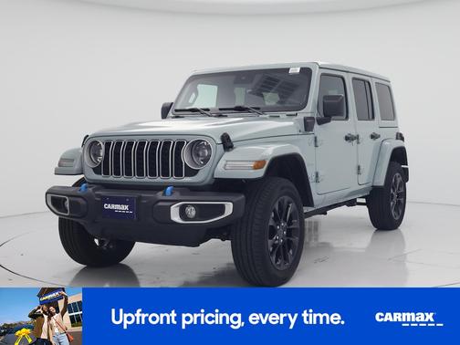 Green 2024 Jeep Wrangler 4xe Sahara