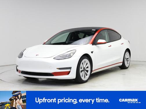 White 2021 Tesla Model 3 Standard Range Plus