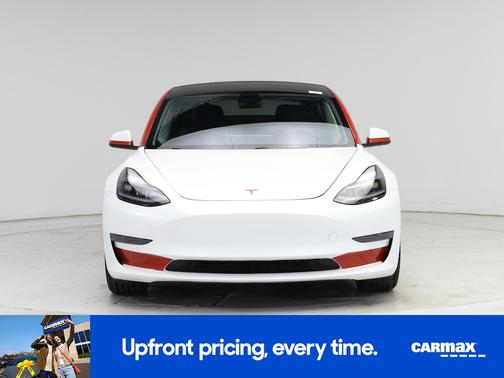 White 2021 Tesla Model 3 Standard Range Plus