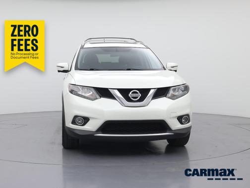 White 2016 Nissan Rogue SL