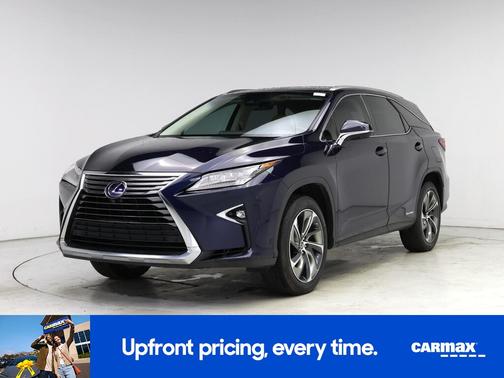 Blue 2018 Lexus RX 450h L Luxury