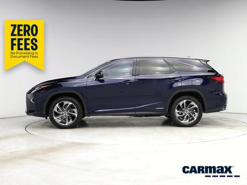 Blue 2018 Lexus RX 450h L Luxury