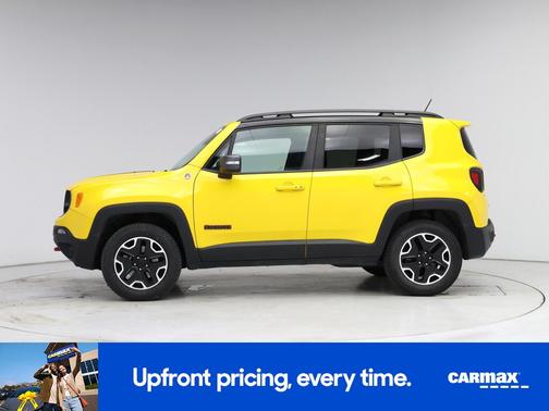 Yellow 2017 Jeep Renegade Trailhawk