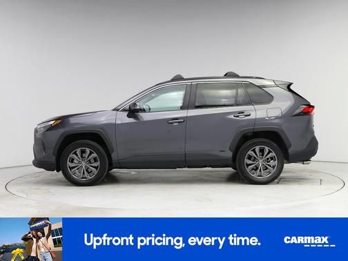 Gray 2022 Toyota RAV4 Hybrid XLE Premium
