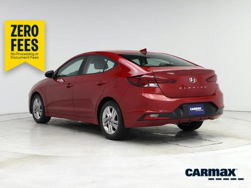 Red 2020 Hyundai ELANTRA Value Edition