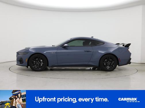 Blue 2025 Ford Mustang GT