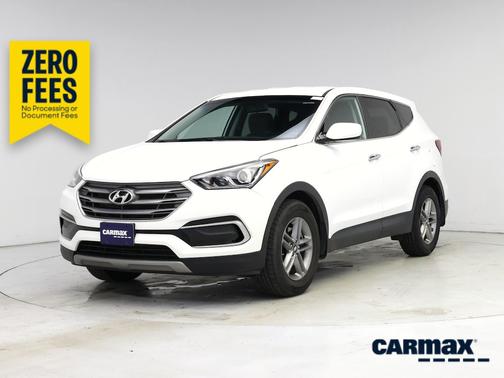 White 2017 Hyundai Santa Fe Sport