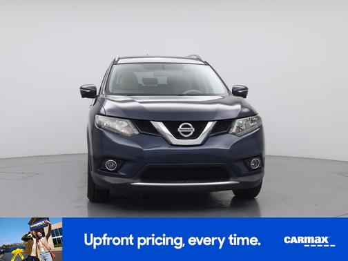 Blue 2015 Nissan Rogue SV