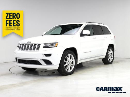 White 2015 Jeep Grand Cherokee Summit