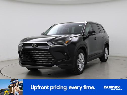 Black 2024 Toyota Grand Highlander Platinum