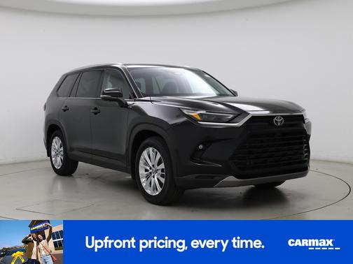 Black 2024 Toyota Grand Highlander Platinum
