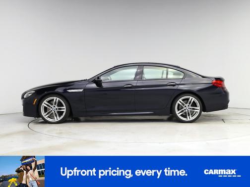 Blue 2016 BMW 640 I Gran Coupe
