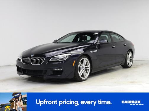 Blue 2016 BMW 640 I Gran Coupe