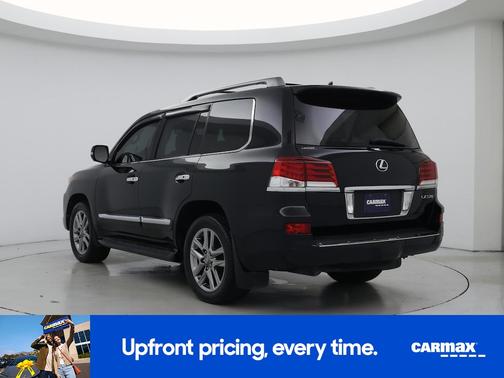 Black 2015 Lexus LX 570