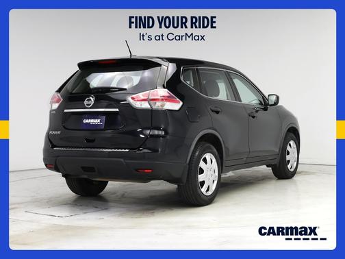 Black 2016 Nissan Rogue S