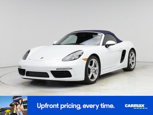 White 2022 Porsche 718 Boxster